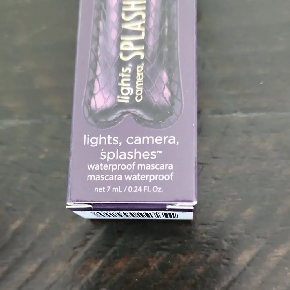 TARTE Lights, Camera, Splashes Waterproof Mascara Eyes Makeup Full Size Black